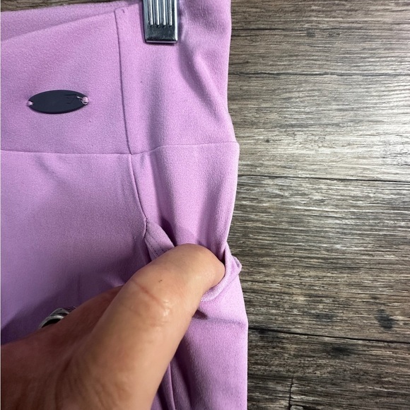 Gymshark Purple Leggings Form-Fitting Performance Wear Pants - Picture 5 of 11